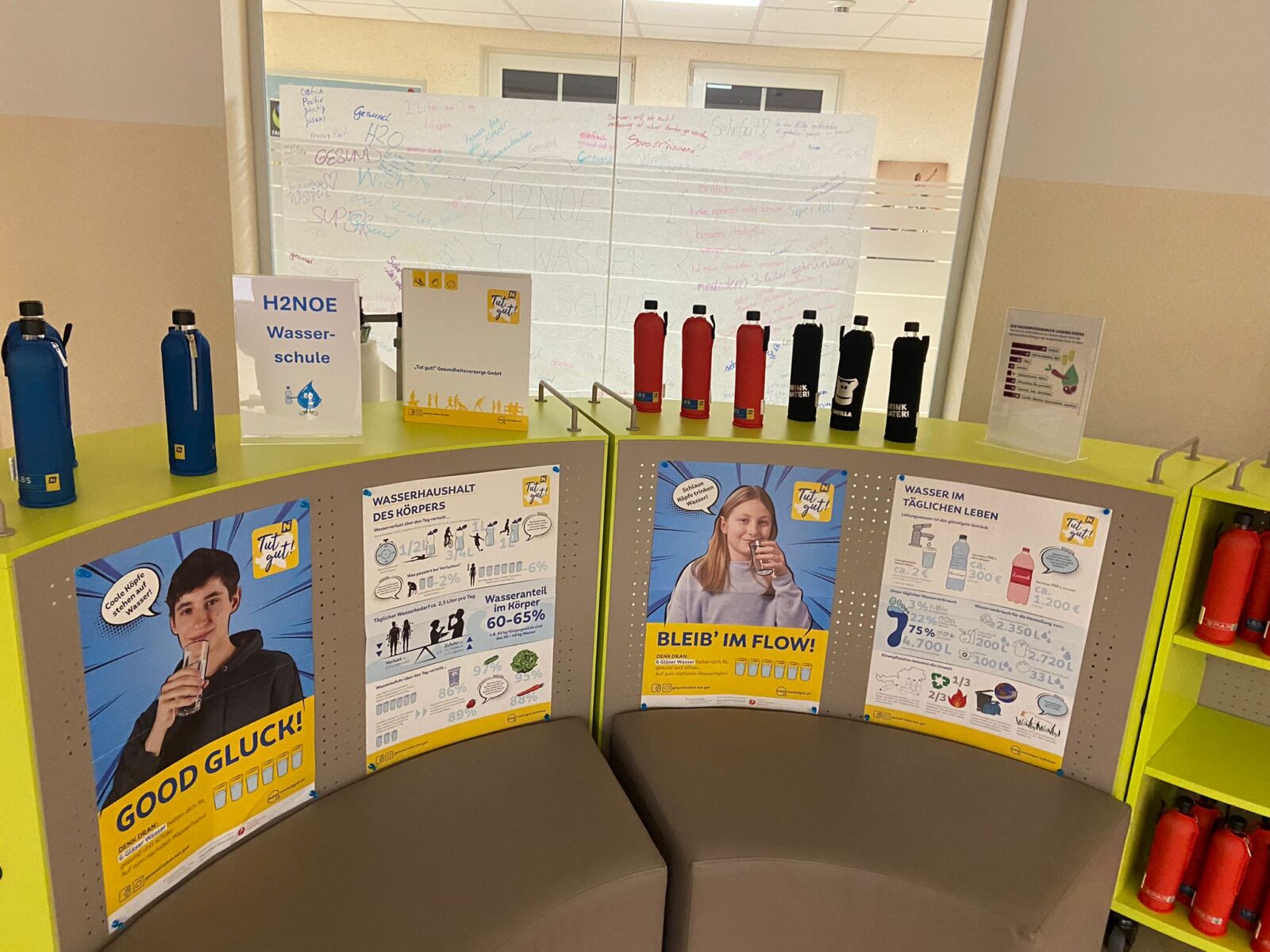 Tschüss Plastikflaschen …